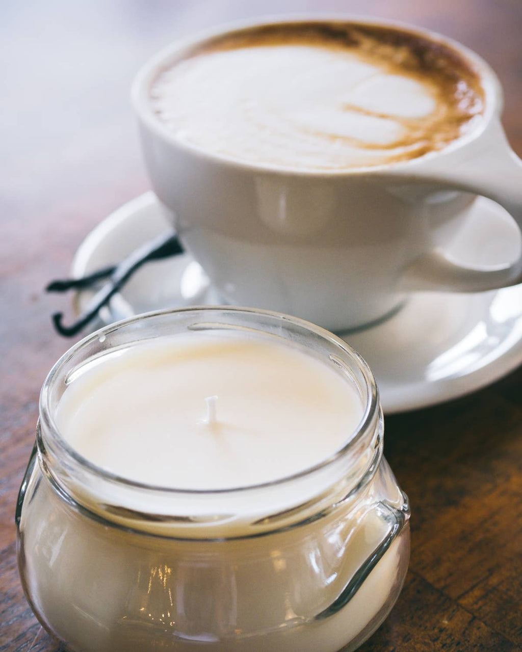 6.5 oz Vanilla Latte Candle