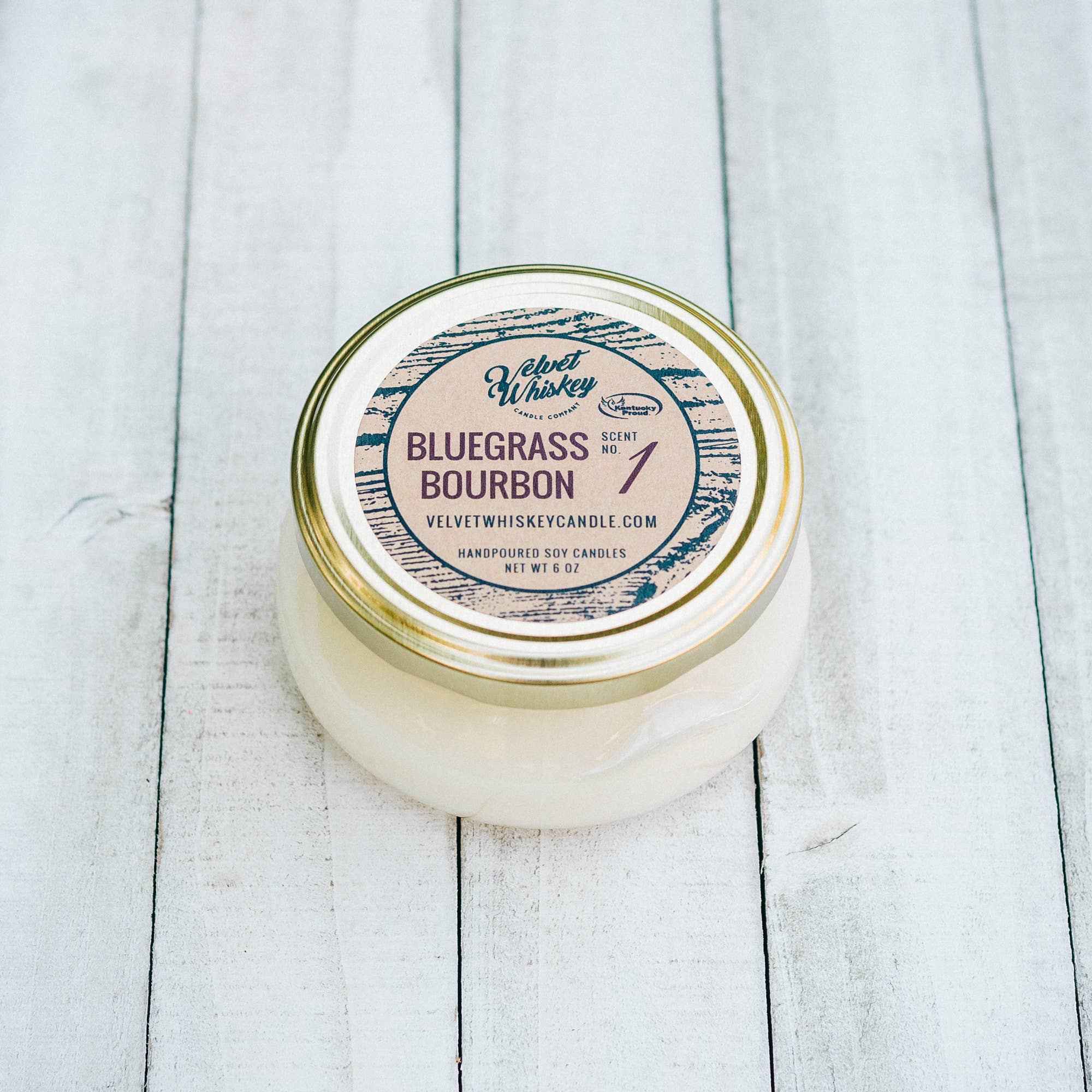 6.5 oz Bluegrass Bourbon Candle