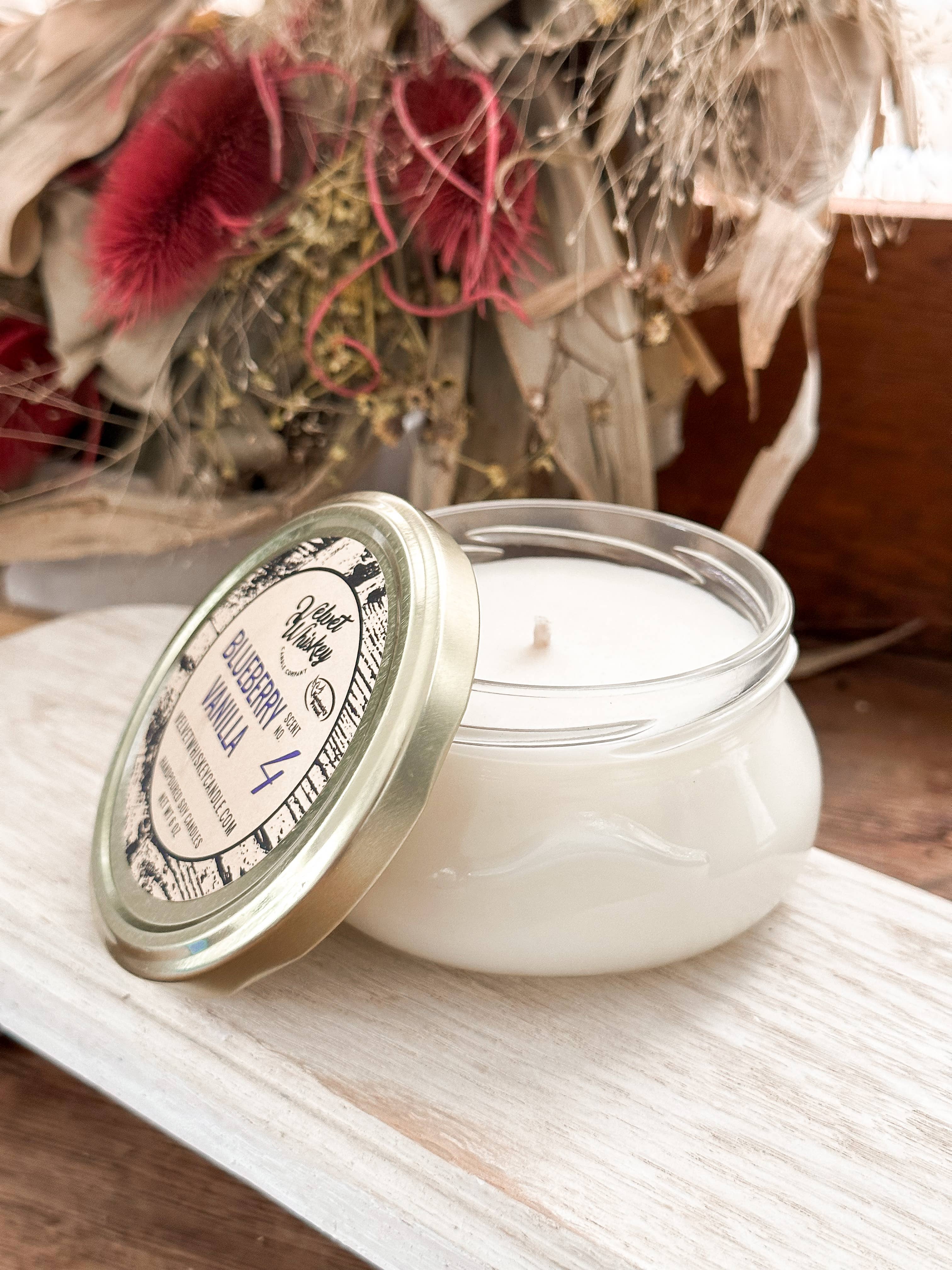 6.5 oz Blueberry Vanilla Candle
