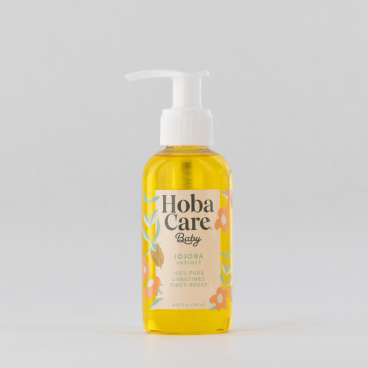 HobaCare Baby 4oz 100% Pure Jojoba Moisturizer & Massage Oil
