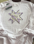 Handmade Quilted Star Sweatshirt