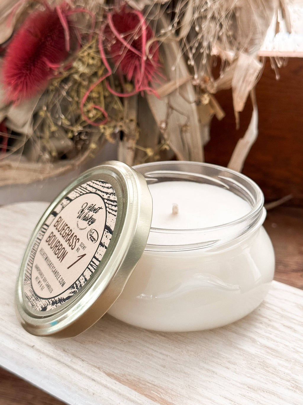 6.5 oz Bluegrass Bourbon Candle
